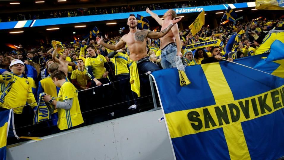Swedish football fans